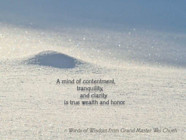 Words of Wisdom from Grand Master Wei Chueh 25