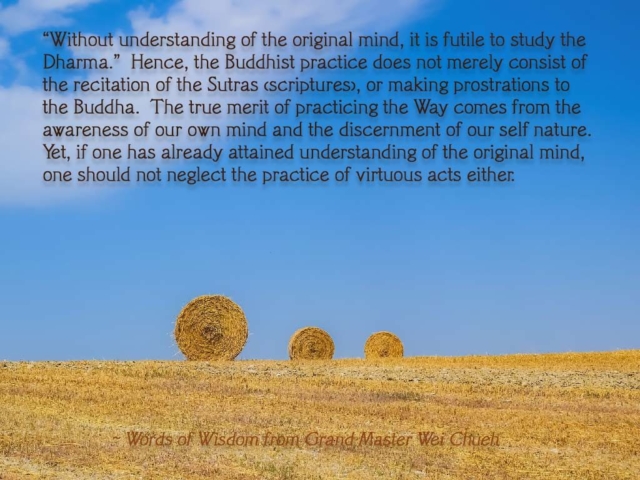 Words of Wisdom from Grand Master Wei Chueh 36