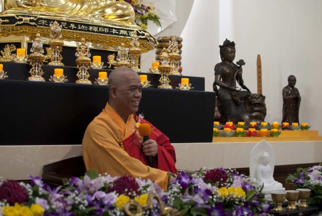 住持大和尚開示 Abbot Dharma Talk