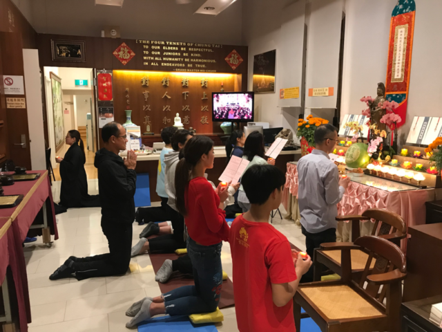 Chinese New Year's Eve Medicine Buddha Blessing Ceremony