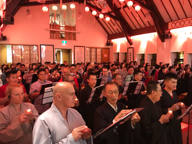 Chinese New Year's Eve Medicine Buddha Blessing Ceremony