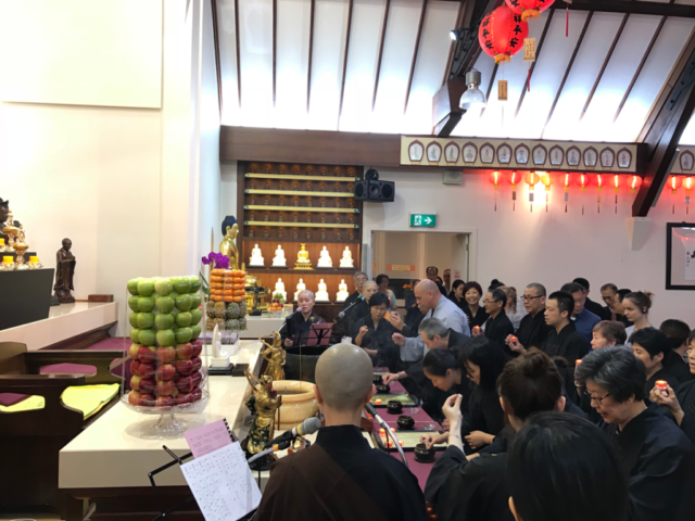 Chinese New Year's Eve Medicine Buddha Blessing Ceremony
